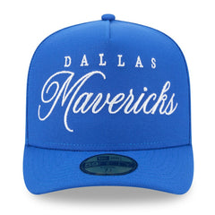 New Era - Dallas Mavericks 2025 NBA Draft A-Frame 59FIFTY Fitted Hat - Blue