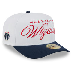 New Era - Washington Wizards 2025 NBA Draft A-Frame 59FIFTY Fitted Hat - White/Navy