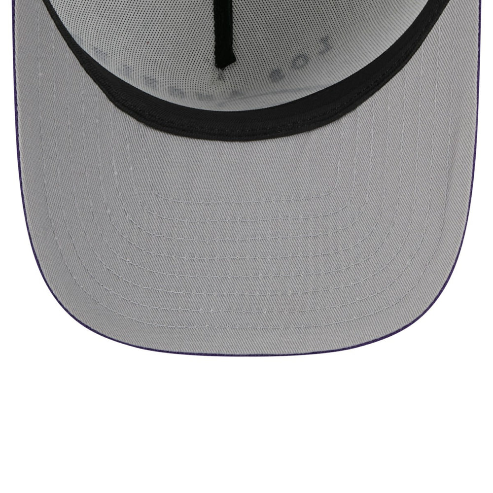 New Era - Los Angeles Lakers 2025 NBA Draft A-Frame 59FIFTY Fitted Hat - White/Purple