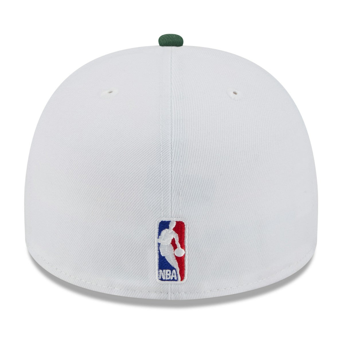 New Era - Milwaukee Bucks 2025 NBA Draft A-Frame 59FIFTY Fitted Hat - White/Hunter Green
