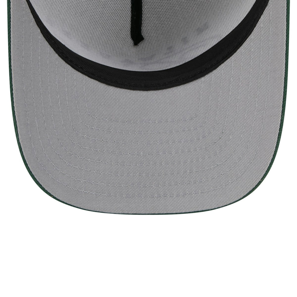 New Era - Milwaukee Bucks 2025 NBA Draft A-Frame 59FIFTY Fitted Hat - White/Hunter Green