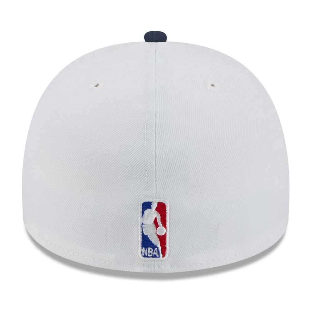 New Era - Minnesota Timberwolves 2025 NBA Draft A-Frame 59FIFTY Fitted Hat - White/Navy