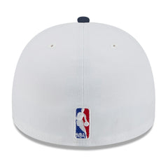 New Era - Minnesota Timberwolves 2025 NBA Draft A-Frame 59FIFTY Fitted Hat - White/Navy