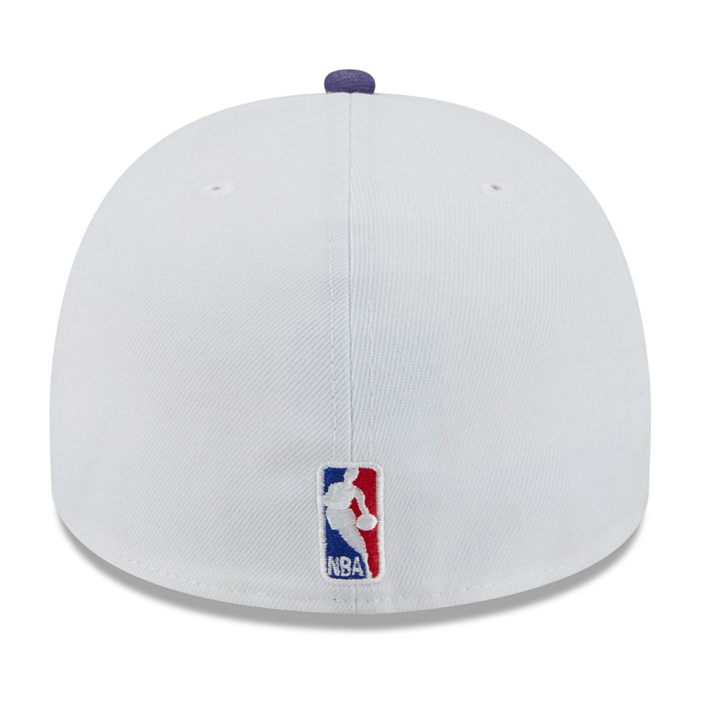 New Era - Phoenix Suns 2025 NBA Draft A-Frame 59FIFTY Fitted Hat - White/Purple