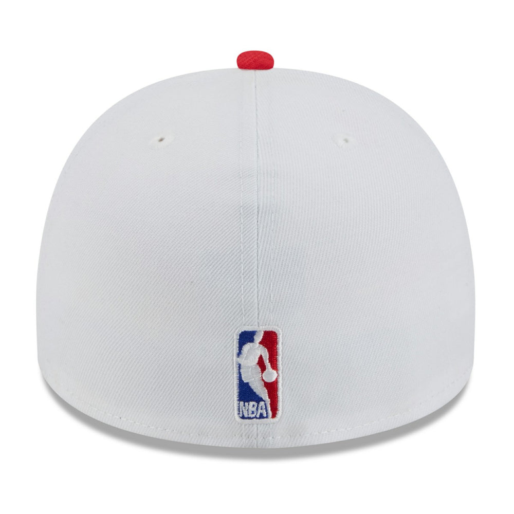 New Era - Toronto Raptors 2025 NBA Draft A-Frame 59FIFTY Fitted Hat - White/Red