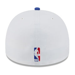 New Era - Golden State Warriors 2025 NBA Draft A-Frame 59FIFTY Fitted Hat - White/Royal
