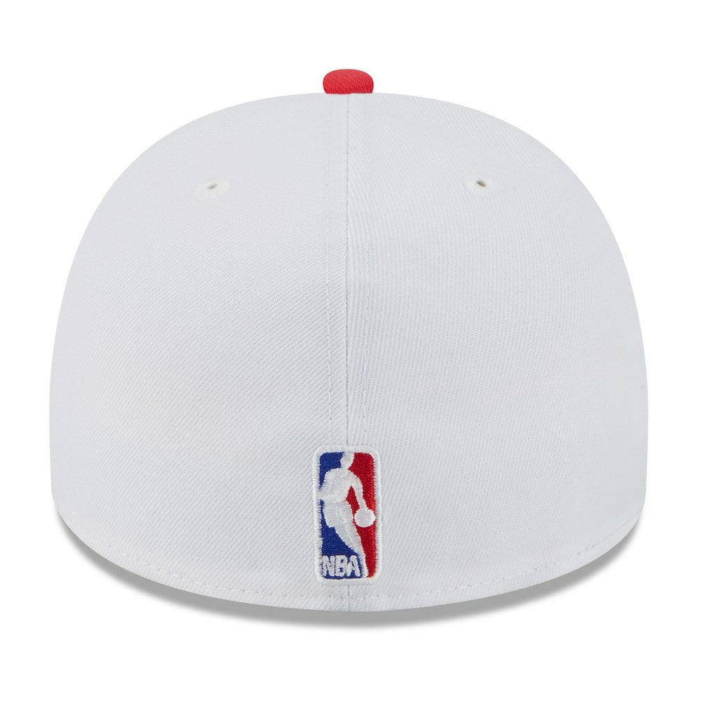 New Era - Atlanta Hawks 2025 NBA Draft A-Frame 59FIFTY Fitted Hat - White/Red