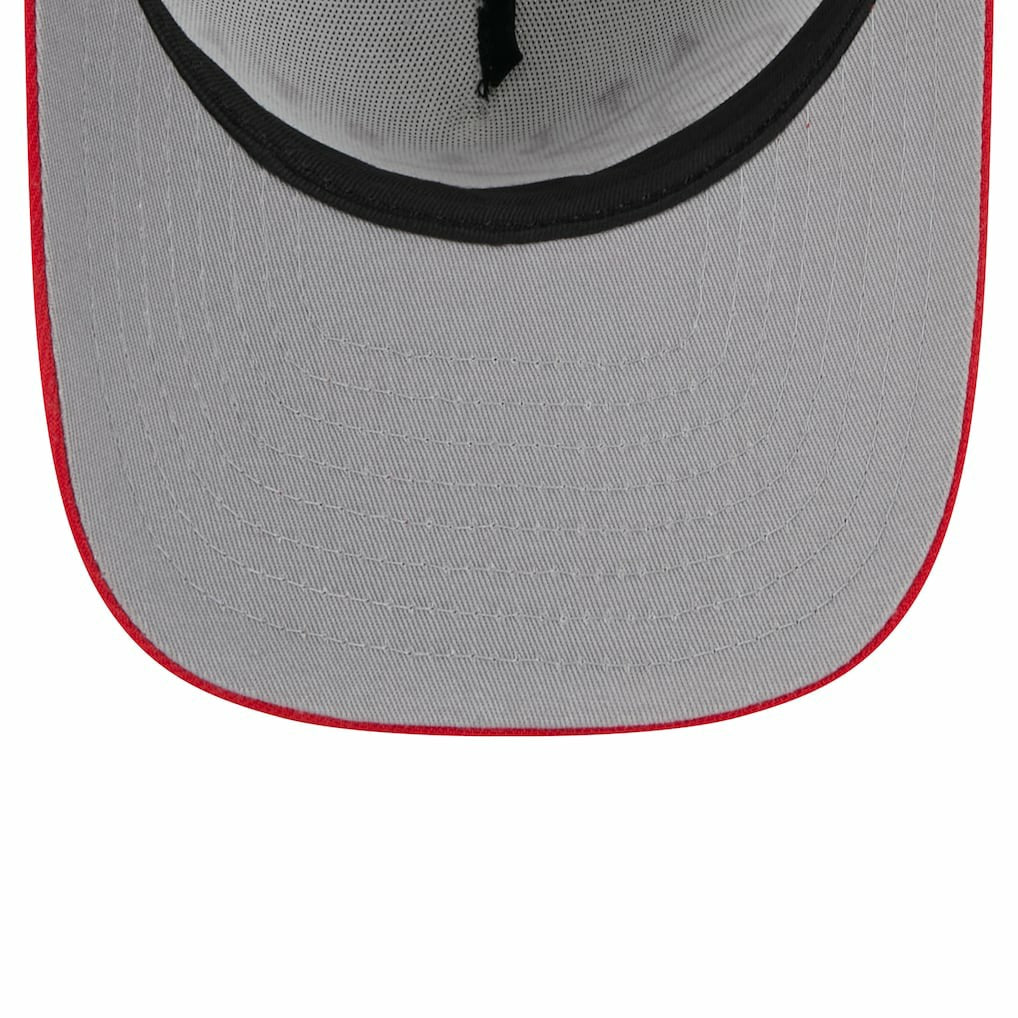 New Era - Atlanta Hawks 2025 NBA Draft A-Frame 59FIFTY Fitted Hat - White/Red