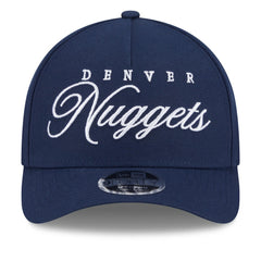 New Era - Denver Nuggets 2025 NBA Draft M-Crown A-Frame 9FORTY Adjustable Hat - Navy
