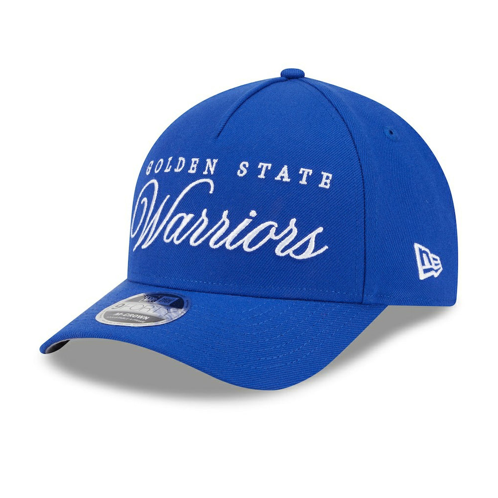 New Era - Golden State Warriors 2025 NBA Draft M-Crown A-Frame 9FORTY Adjustable Hat - Royal