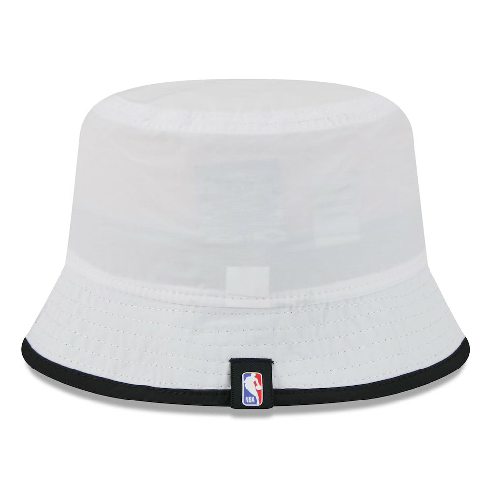 New Era - Chicago Bulls 2025 NBA Draft Nylon Bucket Hat - White/Black