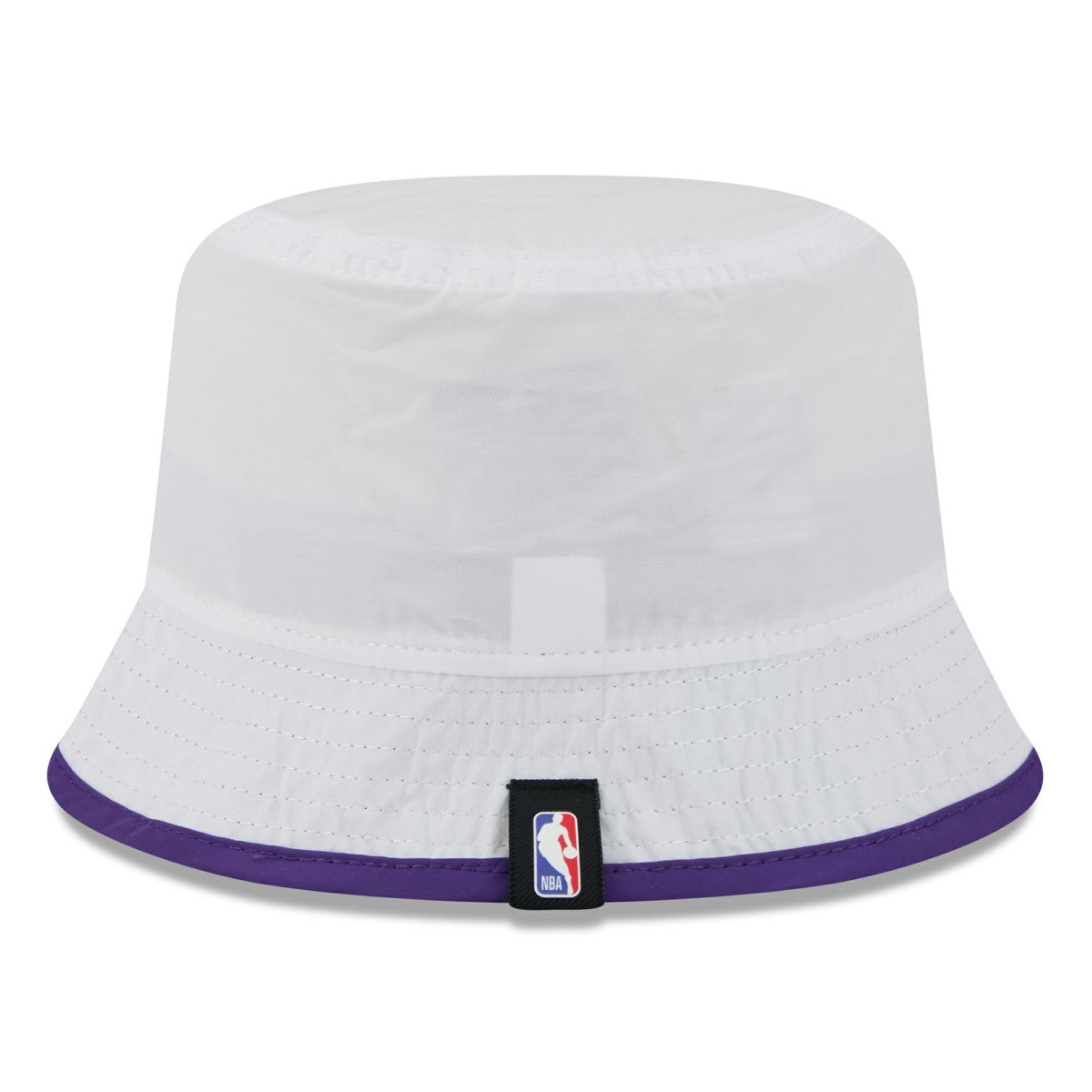 New Era - Los Angeles Lakers 2025 NBA Draft Nylon Bucket Hat - White/Purple