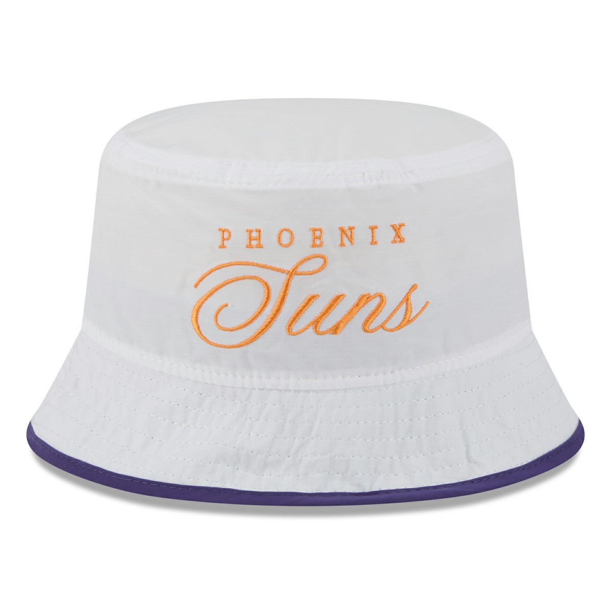 New Era - Phoenix Suns 2025 NBA Draft Nylon Bucket Hat - White/Purple