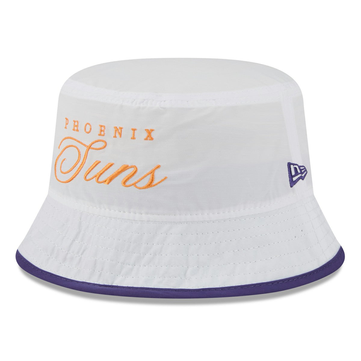 New Era - Phoenix Suns 2025 NBA Draft Nylon Bucket Hat - White/Purple