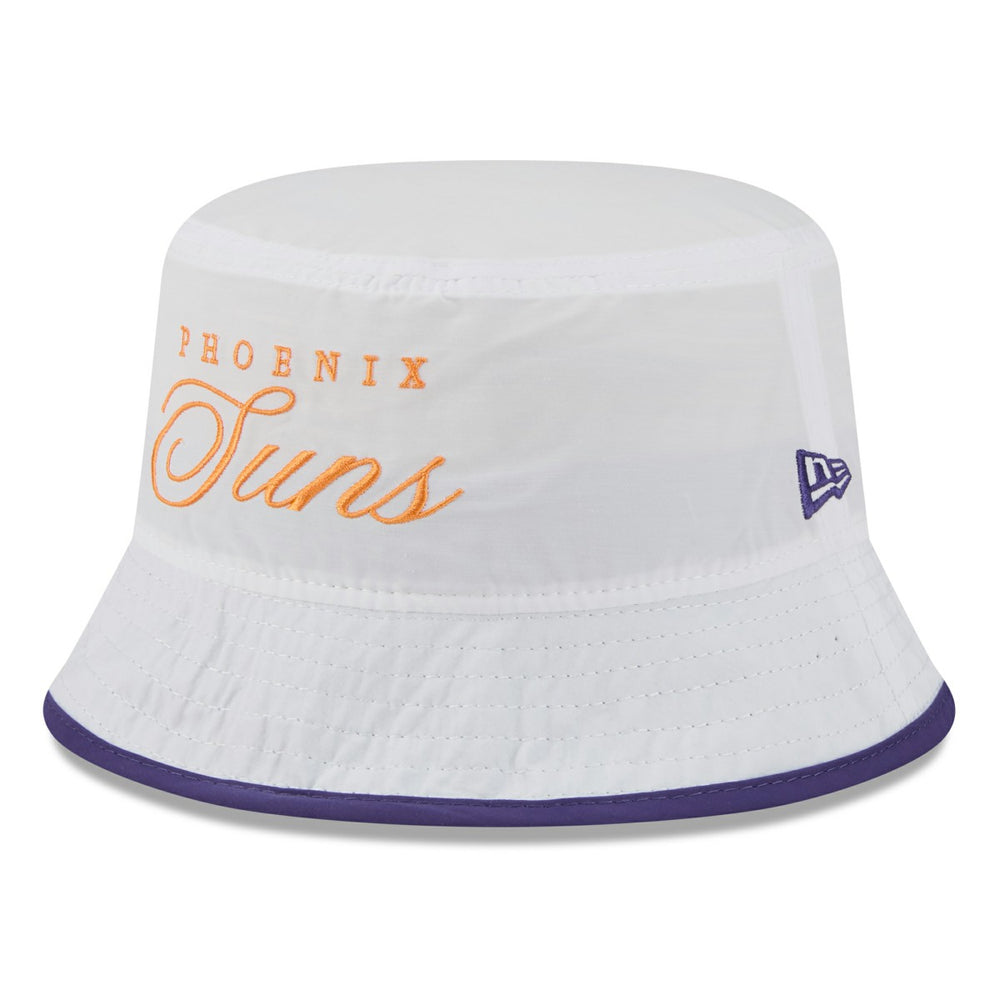 New Era - Phoenix Suns 2025 NBA Draft Nylon Bucket Hat - White/Purple