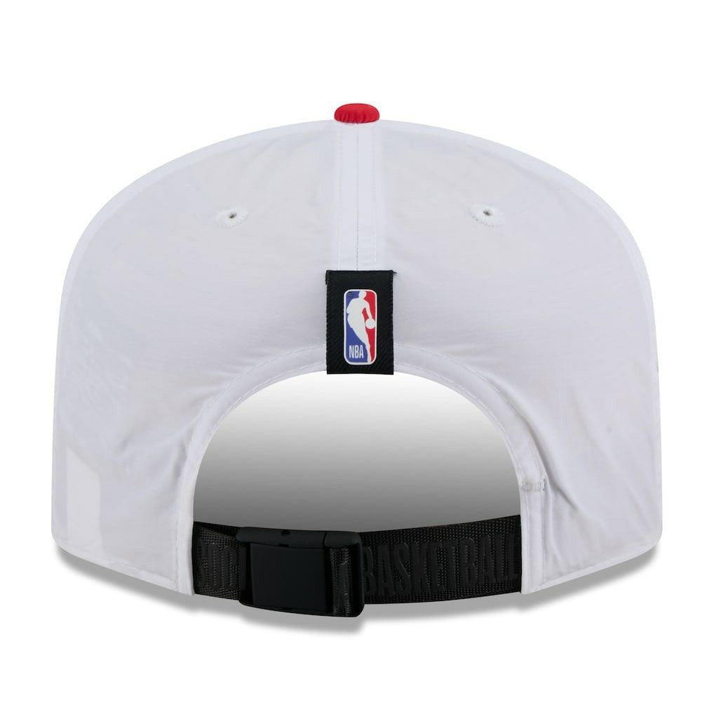 New Era - Houston Rockets 2025 NBA Draft On-Stage Nylon 19TWENTY Adjustable Hat - White/Red
