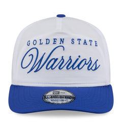 New Era - Golden State Warriors 2025 NBA Draft On-Stage Nylon 19TWENTY Adjustable Hat - White/Royal