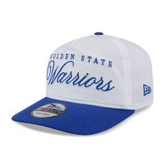 New Era - Golden State Warriors 2025 NBA Draft On-Stage Nylon 19TWENTY Adjustable Hat - White/Royal