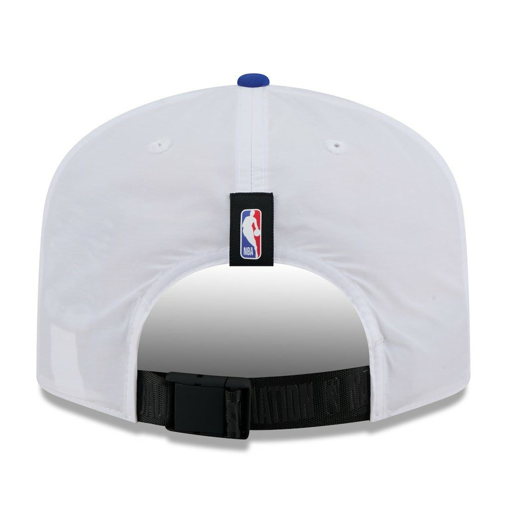 New Era - Golden State Warriors 2025 NBA Draft On-Stage Nylon 19TWENTY Adjustable Hat - White/Royal