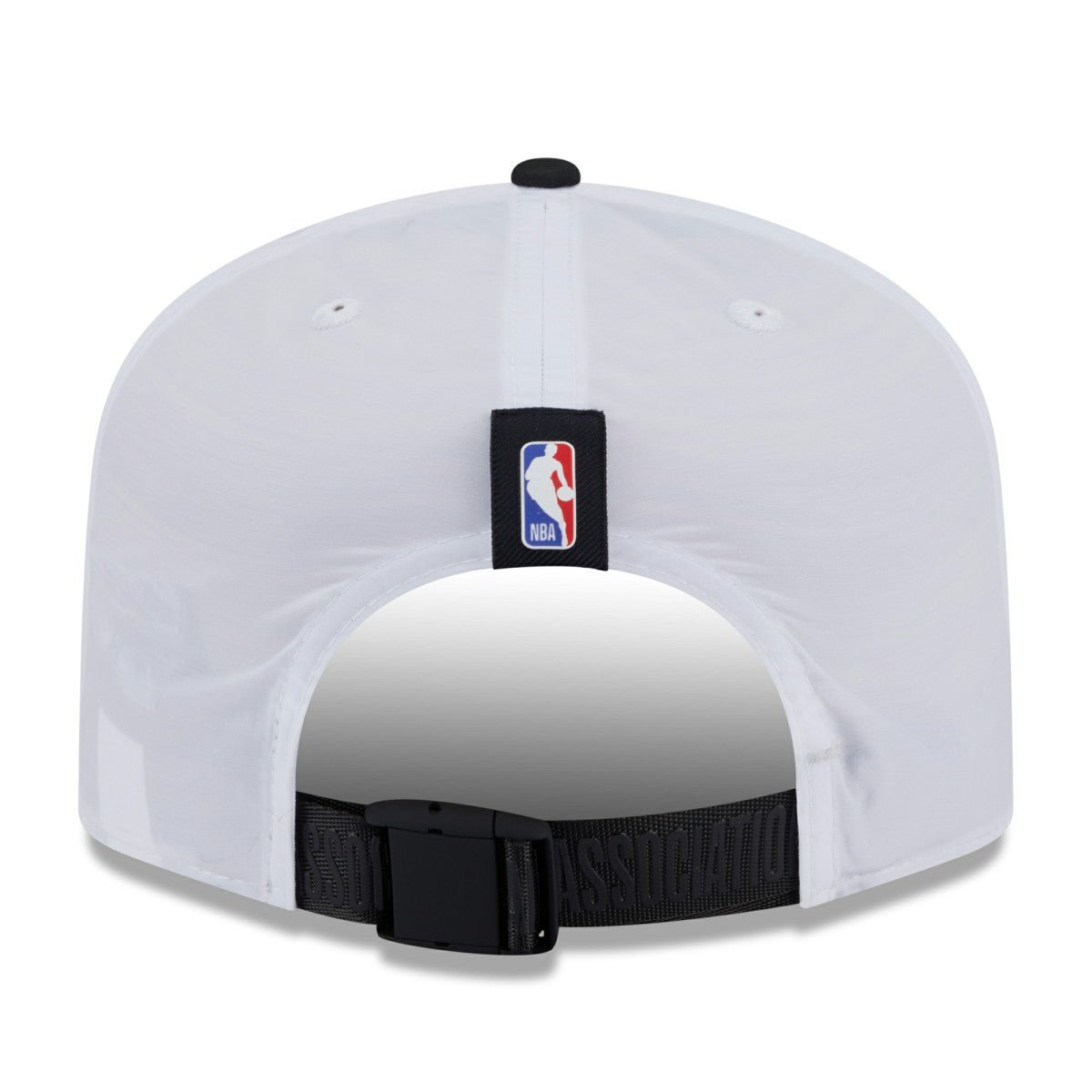 New Era - Miami Heat 2025 NBA Draft On-Stage Nylon 19TWENTY Adjustable Hat - White/Black