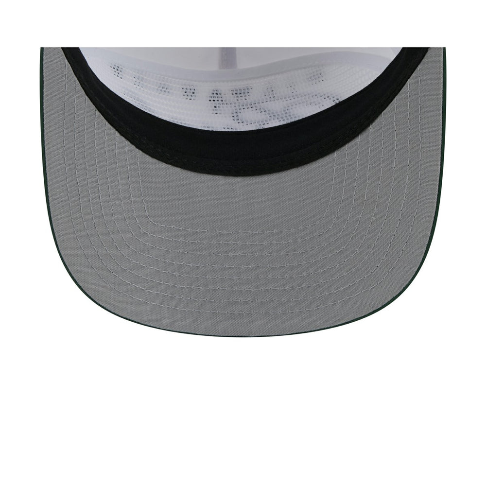 New Era - Milwaukee Bucks 2025 NBA Draft On-Stage Nylon 19TWENTY Adjustable Hat - White/Hunter Green