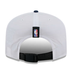 New Era - New Orleans Pelicans 2025 NBA Draft On-Stage Nylon 19TWENTY Adjustable Hat - White/Navy