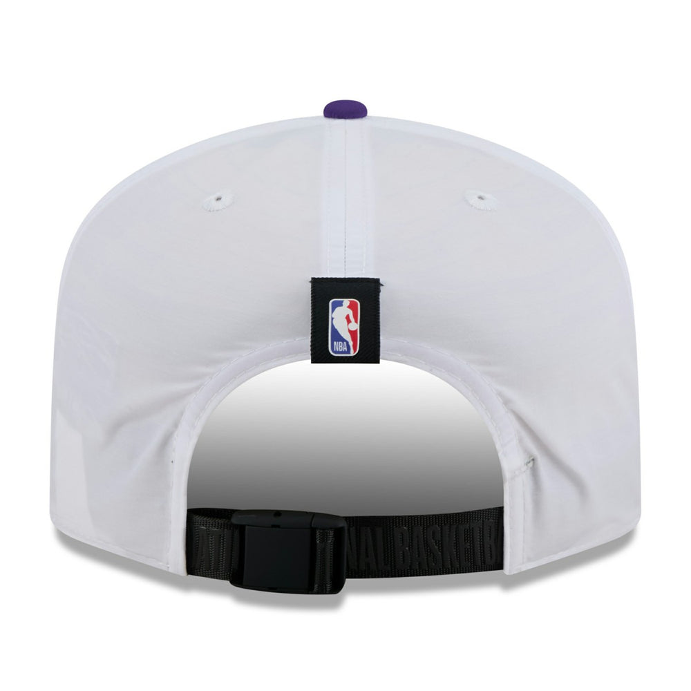 New Era - Phoenix Suns 2025 NBA Draft On-Stage Nylon 19TWENTY Adjustable Hat - White/Purple