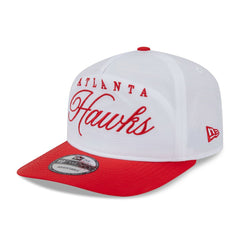 New Era - Atlanta Hawks 2025 NBA Draft On-Stage Nylon 19TWENTY Adjustable Hat - White/Red