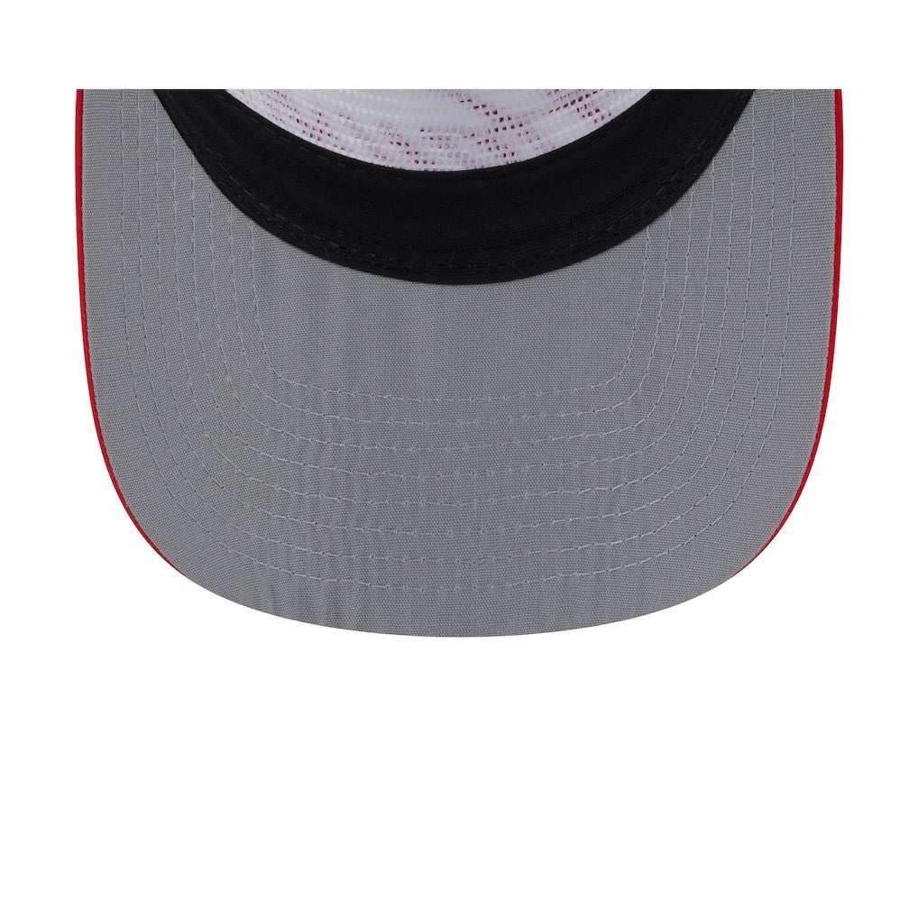New Era - Atlanta Hawks 2025 NBA Draft On-Stage Nylon 19TWENTY Adjustable Hat - White/Red