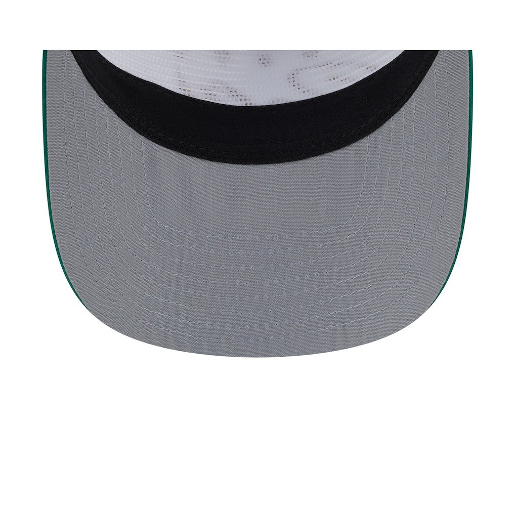 New Era - Boston Celtics 2025 NBA Draft On-Stage Nylon 19TWENTY Adjustable Hat - White/Kelly Green