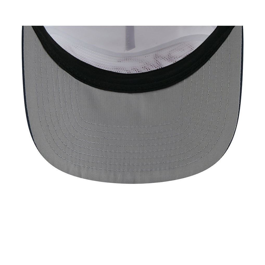 New Era - Denver Nuggets 2025 NBA Draft On-Stage Nylon 19TWENTY Adjustable Hat - White/Navy