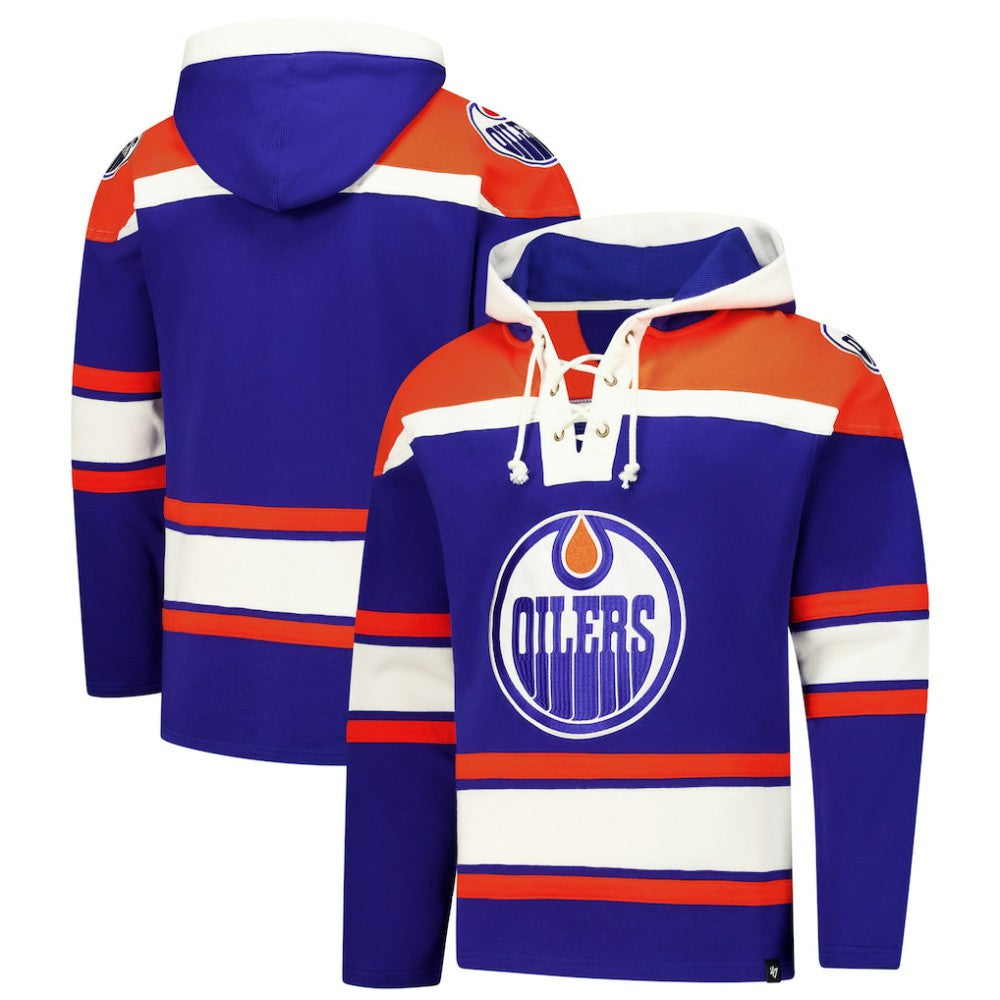 Edmonton Oilers - '47 Superior Lacer Hoodie Royal