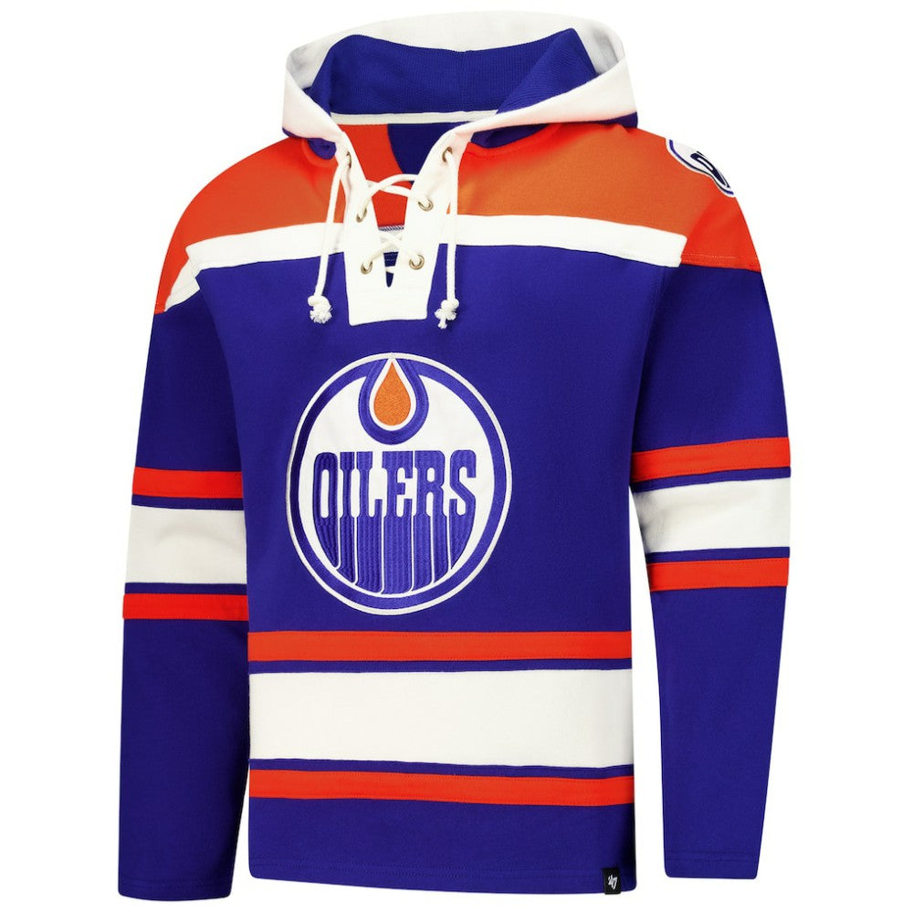 Edmonton Oilers - '47 Superior Lacer Hoodie Royal