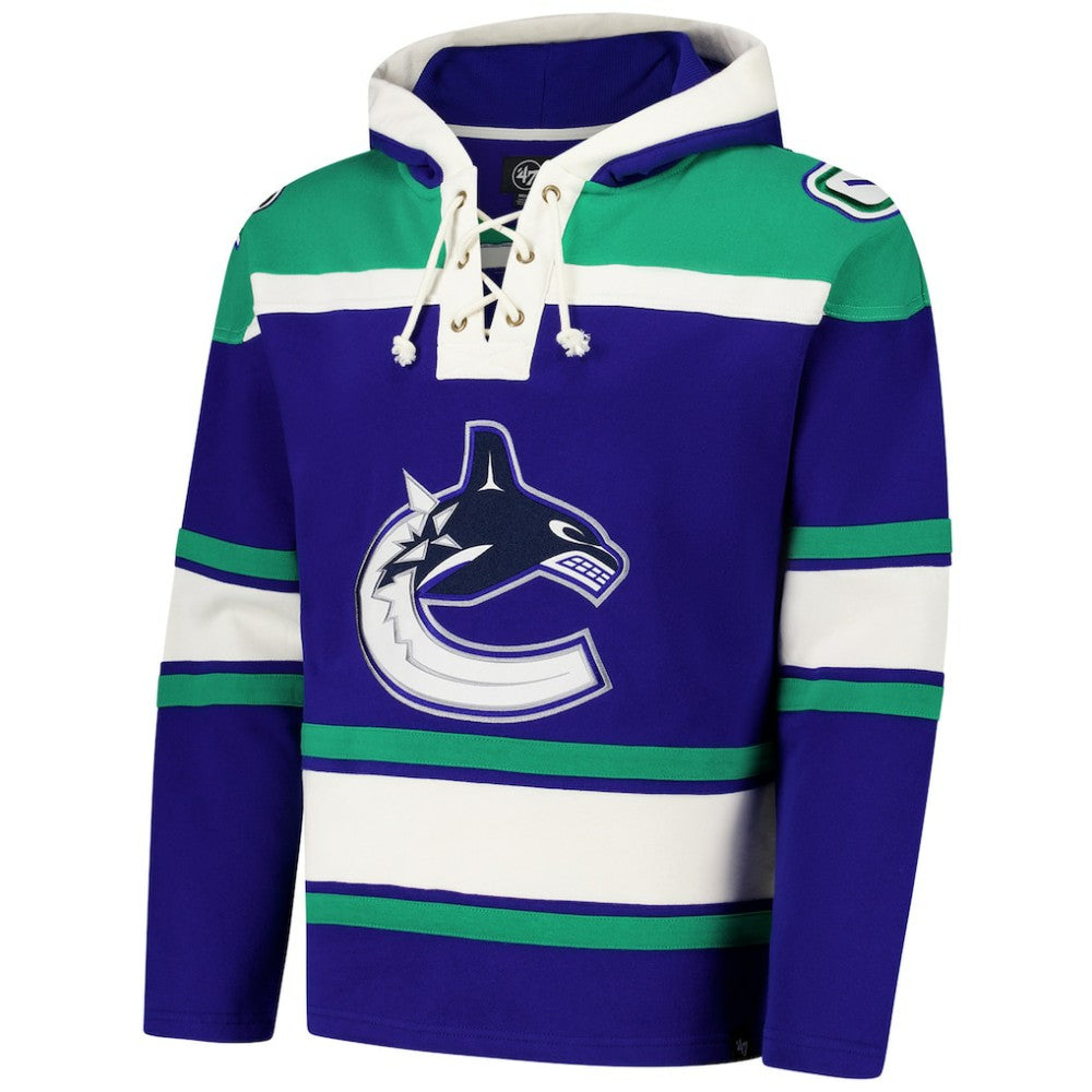 Vancouver Canucks - '47 Superior Lacer Hoodie Royal