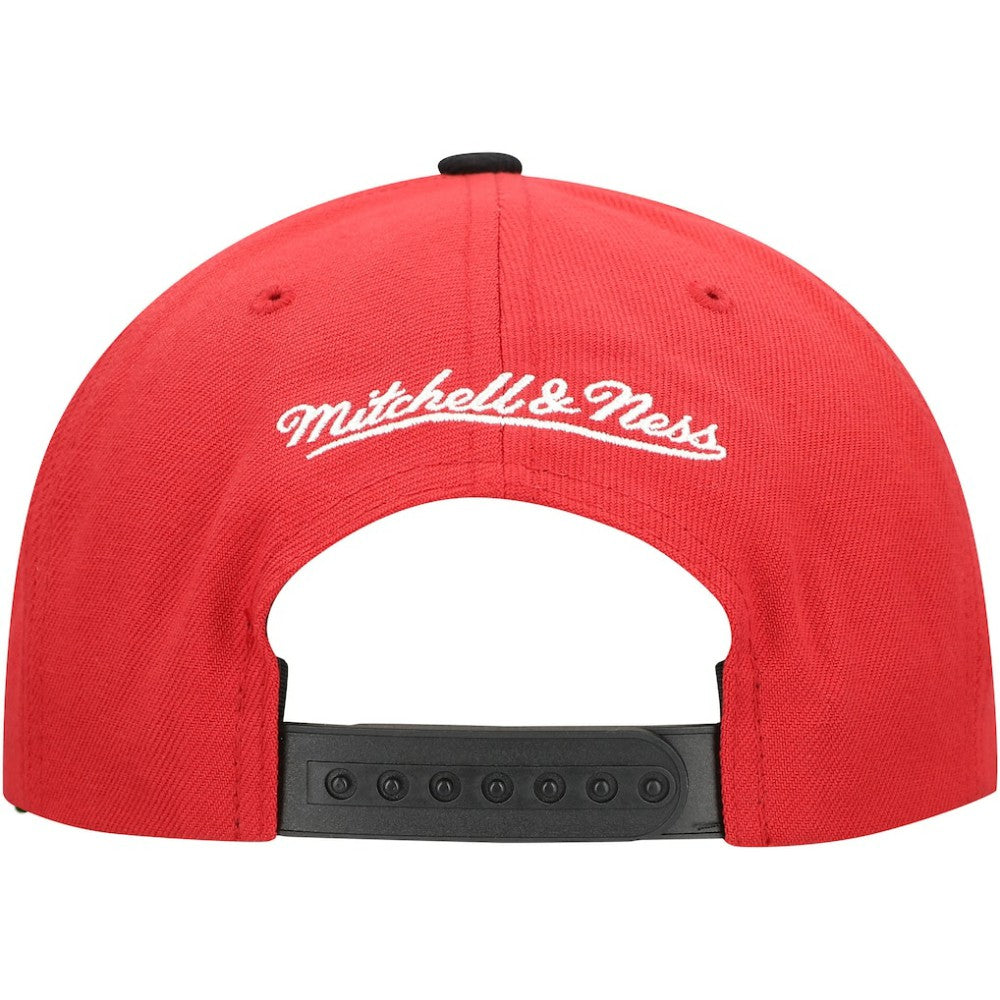 New Jersey Devils - Mitchell & Ness Soul Triple Up Snapback Hat Red