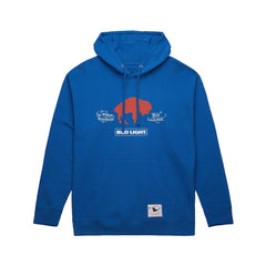 Buffalo Bills NFL x Bud Light Vintage Pullover Hoodie Royal - Mitchell & Ness