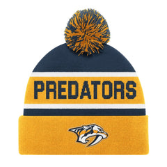 Nashville Predators - Starter Cuffed Knit Hat with Pom Gold