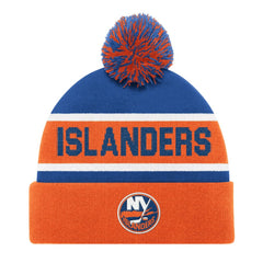 New York Islanders - Starter Cuffed Knit Hat with Pom Orange
