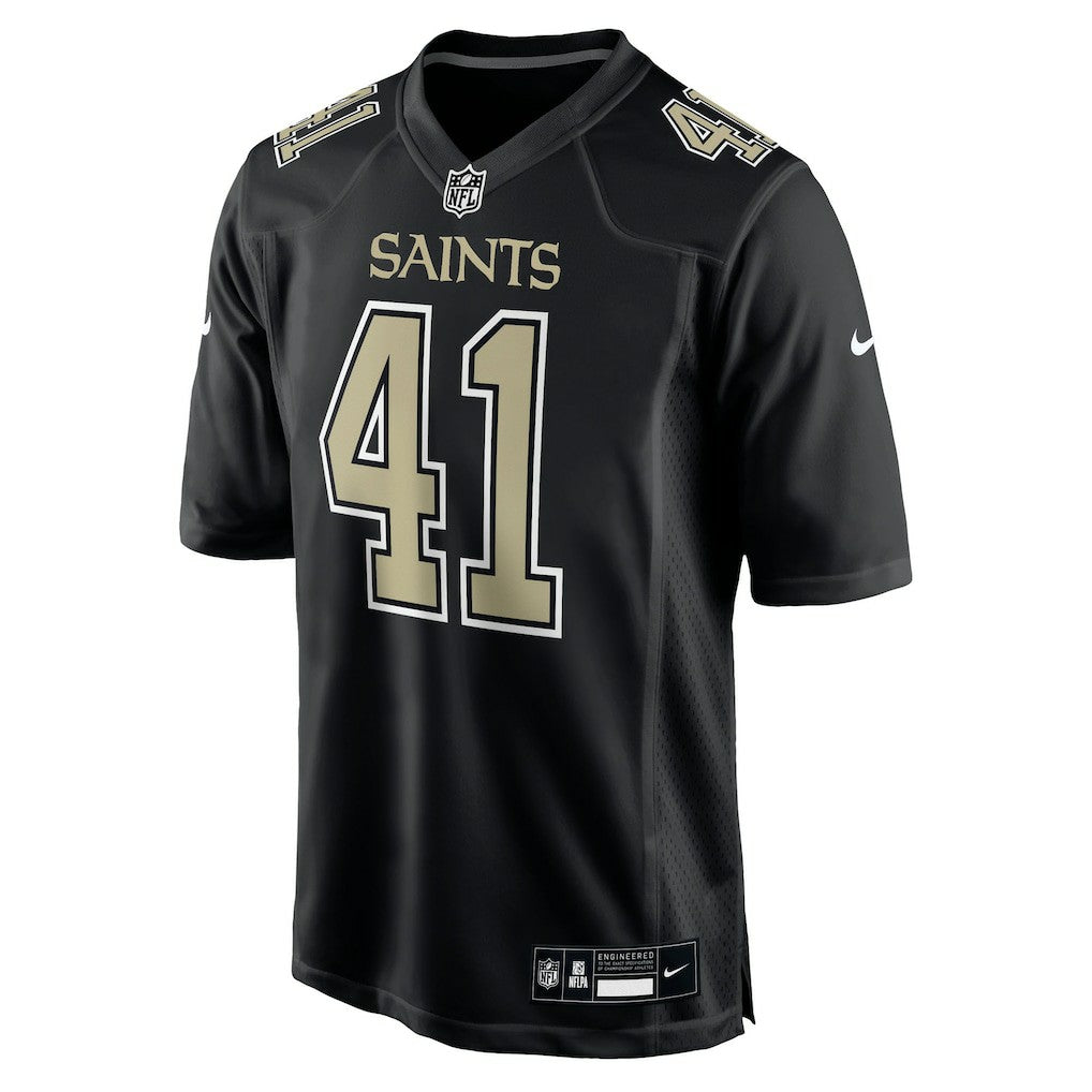Alvin Kamara New Orleans Saints Fashion Game Jersey Carbon Black - Nike
