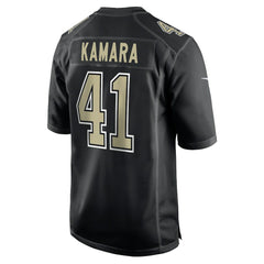 Alvin Kamara New Orleans Saints Fashion Game Jersey Carbon Black - Nike