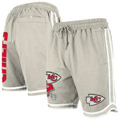 Kansas City Chiefs New Era Stone Multi Patch Shorts Light Beige - NFL