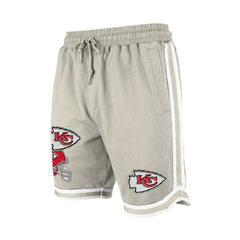 Kansas City Chiefs New Era Stone Multi Patch Shorts Light Beige - NFL