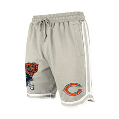 Chicago Bears New Era Stone Multi Patch Shorts Light Beige - NFL