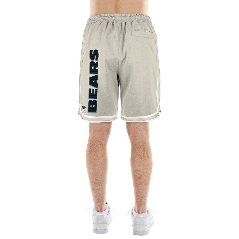 Chicago Bears New Era Stone Multi Patch Shorts Light Beige - NFL