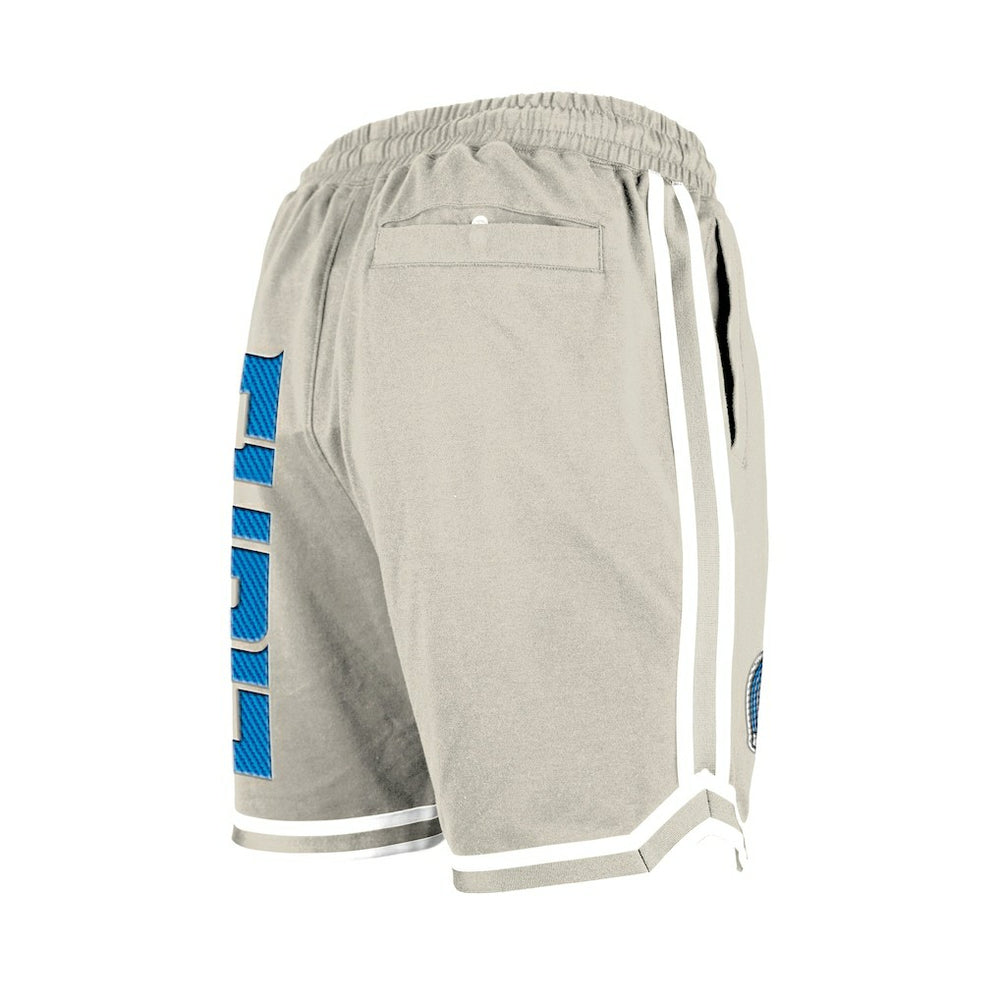 Detroit Lions New Era Stone Multi Patch Shorts Light Beige - NFL