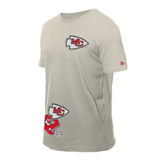 Kansas City Chiefs New Era Multi Patch T-Shirt Light Beige - NFL