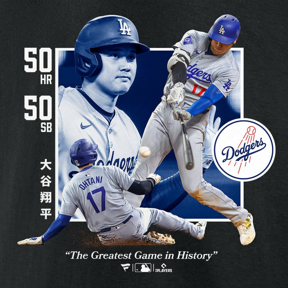 Shohei Ohtani Los Angeles Dodgers Greatest Game T-Shirt discount