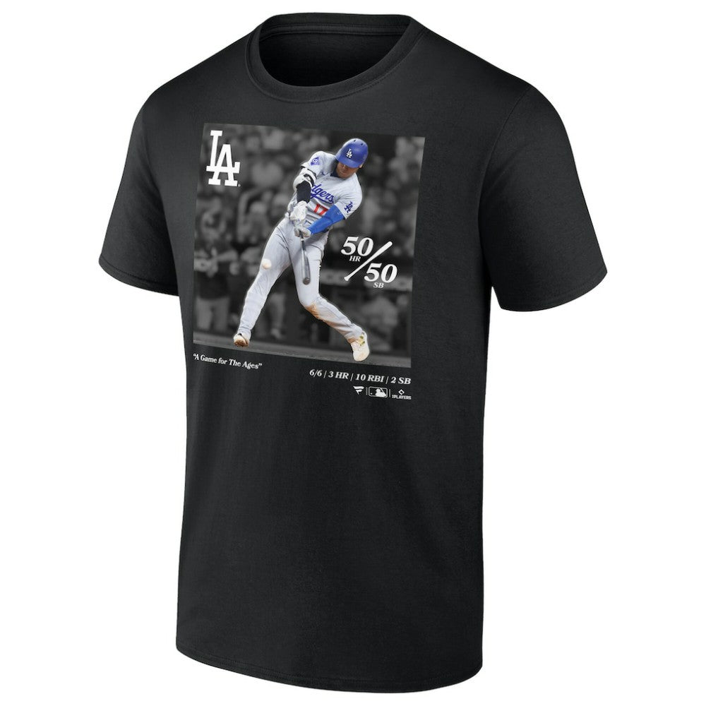 Shohei Ohtani Los Angeles Dodgers A Game for the Ages T-Shirt On Sale