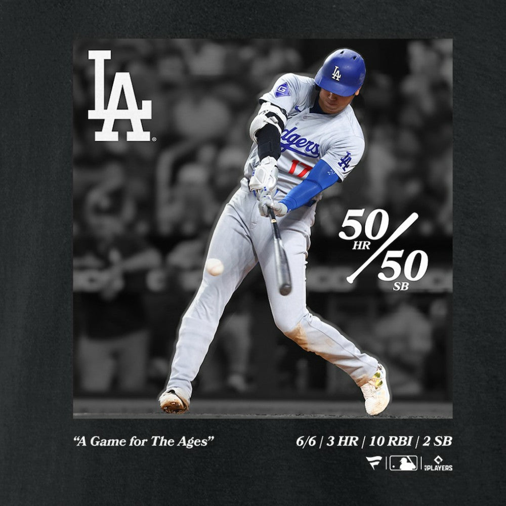 Shohei Ohtani Los Angeles Dodgers A Game for the Ages T-Shirt On Sale