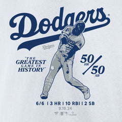 Shohei Ohtani Los Angeles Dodgers 6 for 6 T-Shirt On Sale